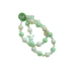 New Crown heart-shaped mobile phone chain pendant, double-sided rose bead luggage chain Item Picture